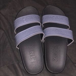 PINK shoes/ slides
